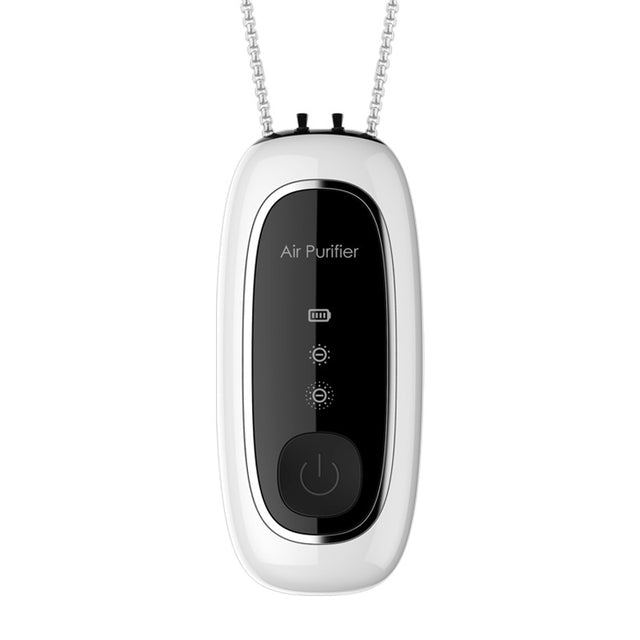 Mini Portable Dual-Head Brush Neck Purifier