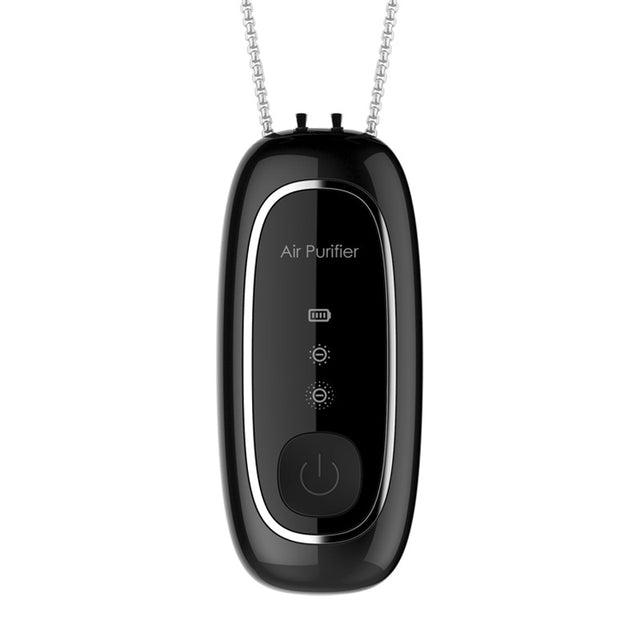 Mini Portable Dual-Head Brush Neck Purifier