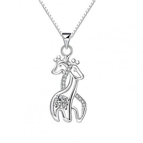 Graceful Love Giraffe Necklace To Daughter Love Mom