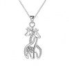 Graceful Love Giraffe Necklace To Daughter Love Mom