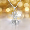 Graceful Love Giraffe Necklace To Daughter Love Mom